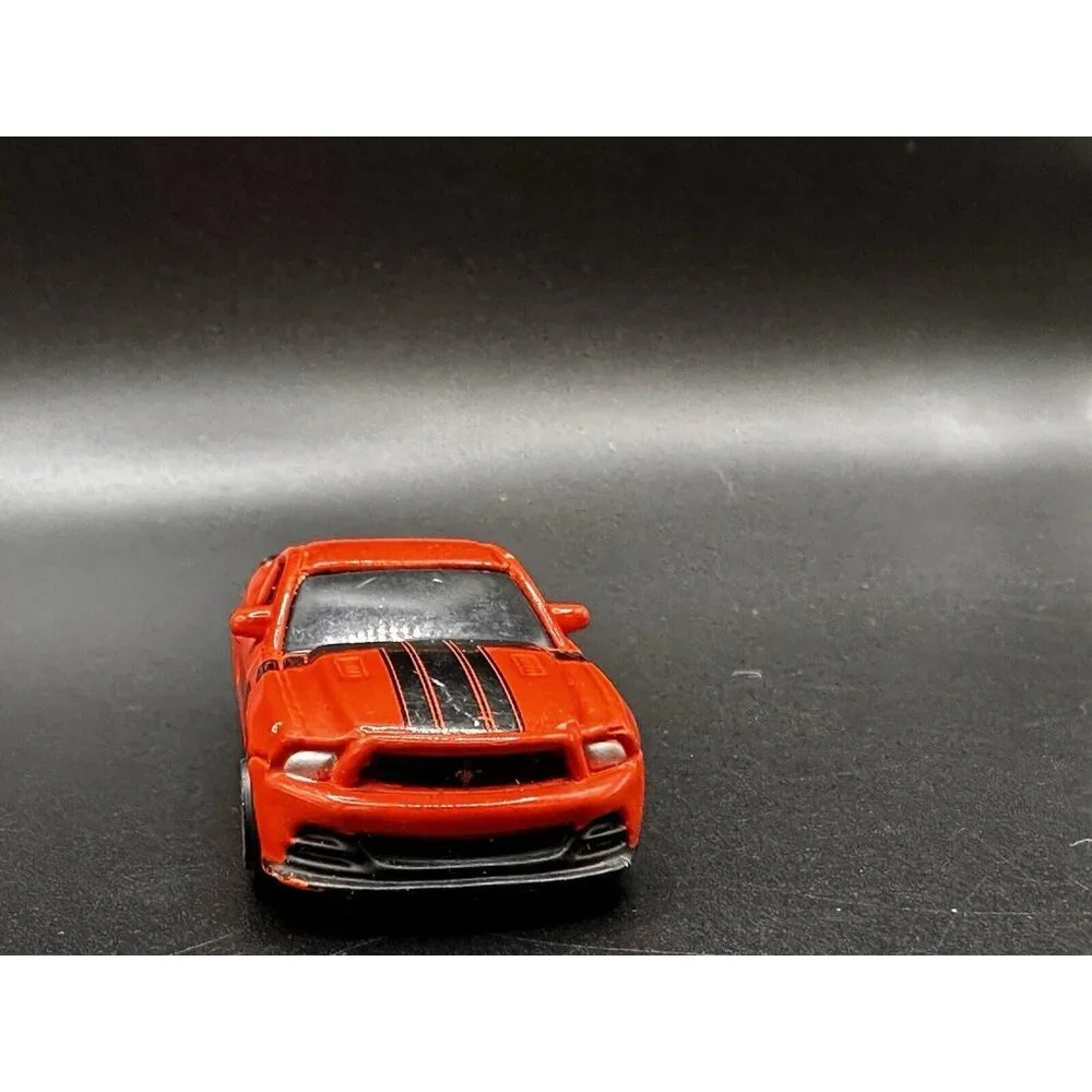 2012 Ford Mustang Boss 302‎ Orange Maisto 1:64 Scale Diecast Car Loose GUC